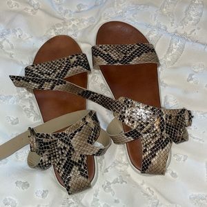 Snakeskin Sandals
